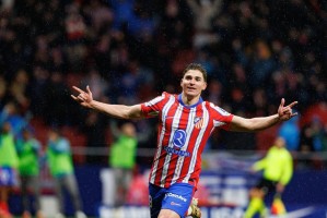 24球叫板法国天王！马竞锋霸首秀赛季超神，西甲新王已上位