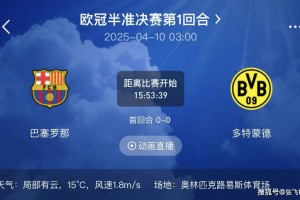 巴萨vs多特蒙德：莱万+拉菲尼亚双核驱动，多特蒙德能否破解巴萨“控球杀阵”？