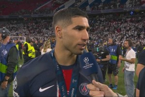 深表歉意阿什拉夫：我向国米球迷道歉，进球后我并不感到轻松